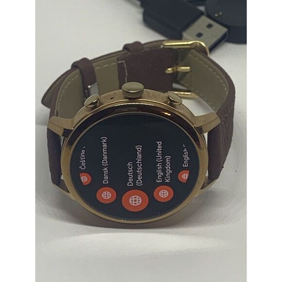 Fossil Gen 4 Authentic Digital Dial Smart Watch Custom Band FTW6018 QT338 - Picture 7 of 12